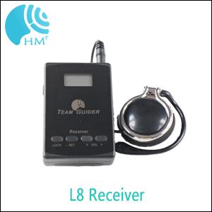 Cheap Price Wireless Audio Guide System With AAA Battery For Group Team