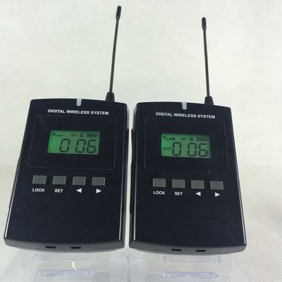Portable 008C Wireless Audio Guide System 800Mhz Tour Guide Device CE / ROHS Certification
