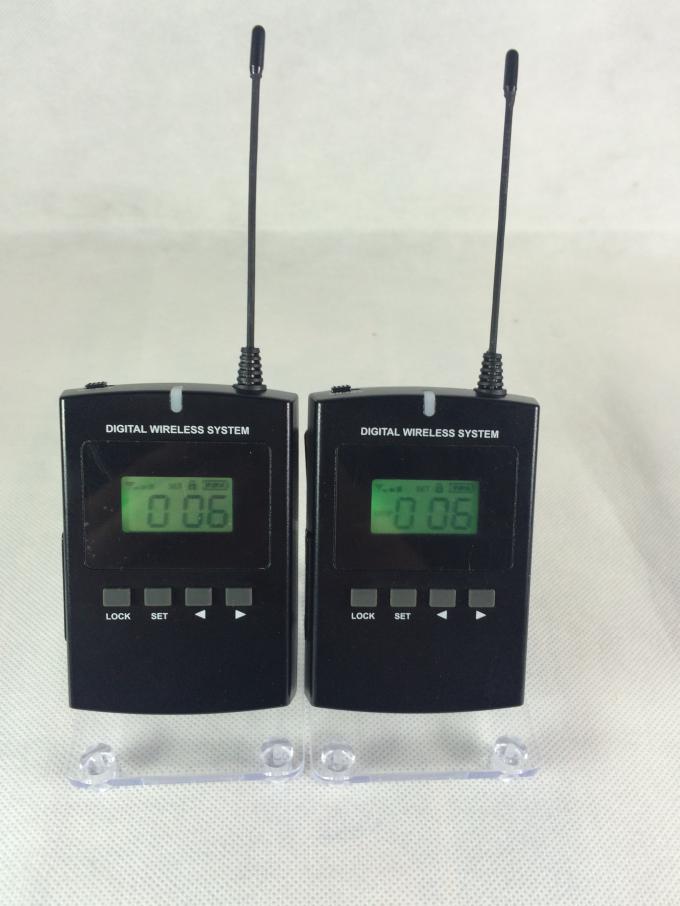 008B Handheld 2 Way Tour Guide System , Bi Directional Audio Guides