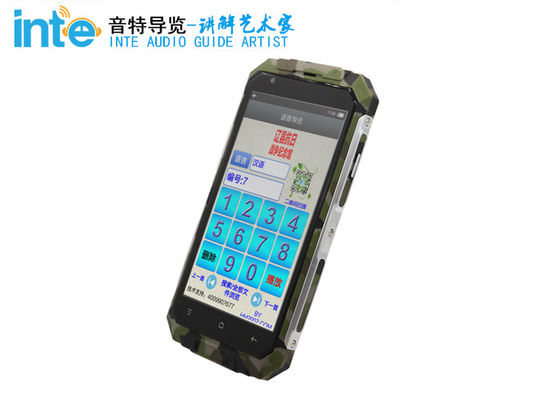 Hand Held Simultaneous Interpretation Equipment A9 Android Intelligent Audio Guide Device