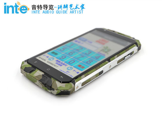 A9 Android 3 - Proof Audio Guide Device , Travel Guide System With Li-Ion Battery