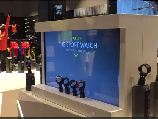 Shopping Interactive Showcase  Interactive Store Displays Customized Color