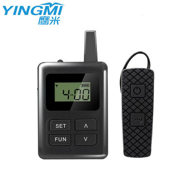 Smart Bluetooth Audio Guide Communication System Ear Hanging Receiver For Travel Agency