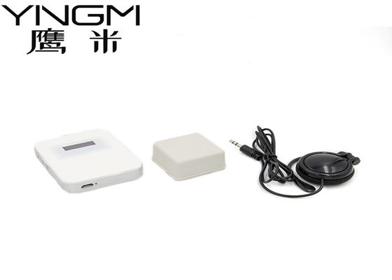 M7C Self Service White Tour Guide Audio System Interpreter Sensor Function