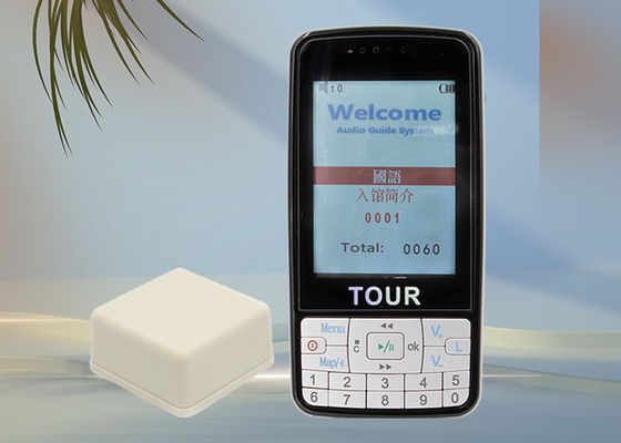 LCD Screen Tour Guide Equipment Explanation For Multi Lingual