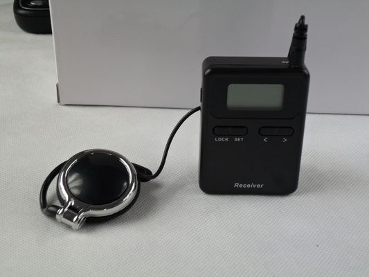 800MHZ 008A Mini Tour Guide Systems &amp; Portable Transmitters For Tourist Reception