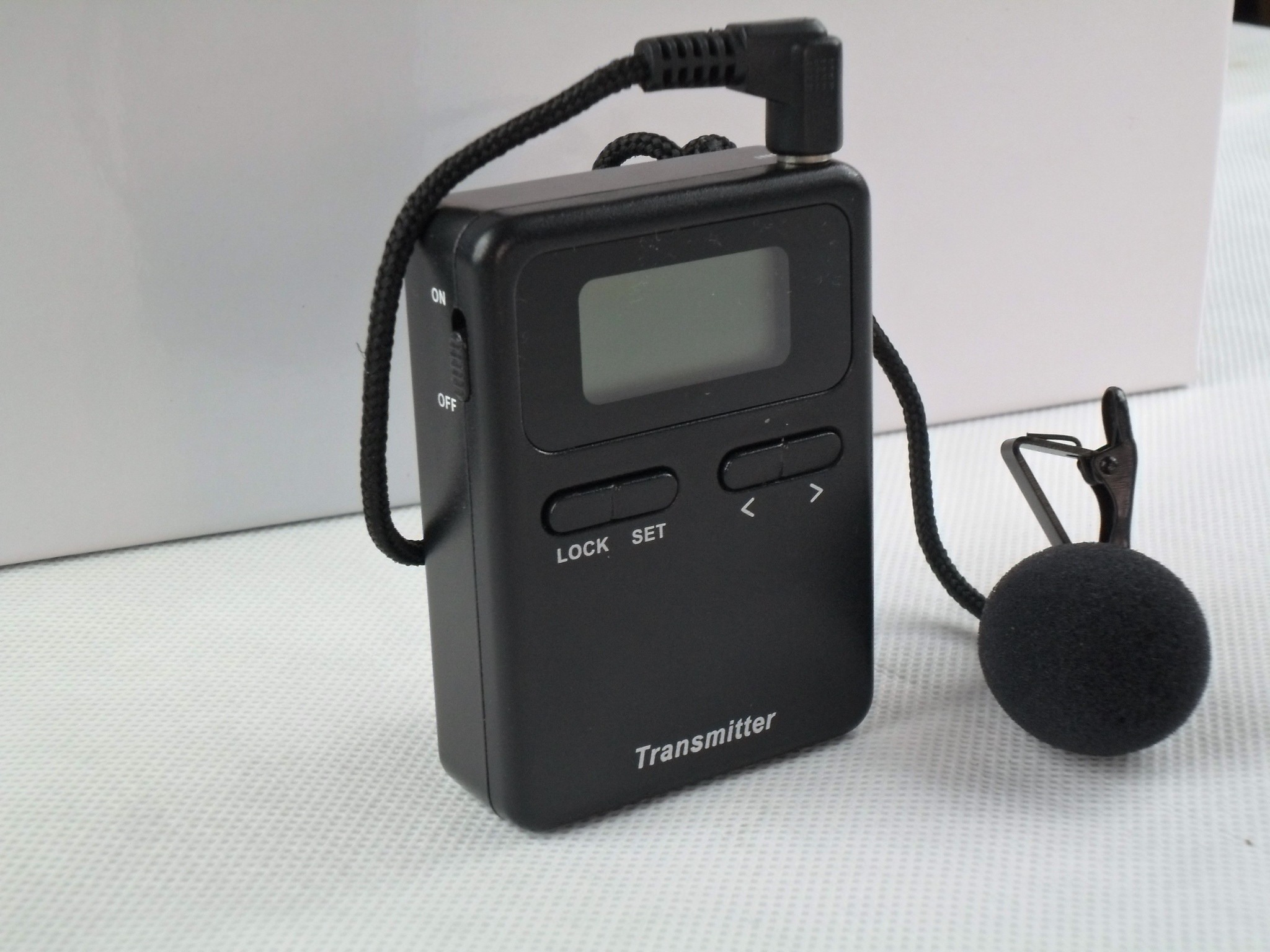 Tour Guide Machine 008A Tour Guide Device Mini Tour Guide System Transmitter & Receiver ...